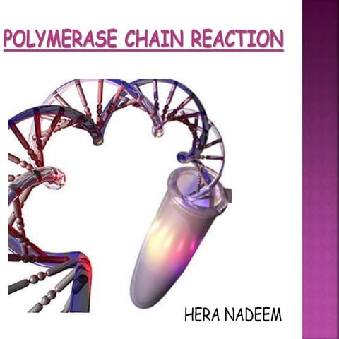 POLYMERASE CHAIN REACTION
