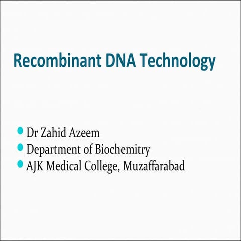 Recombination Technology