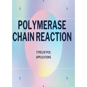 Polymerase chain reaction