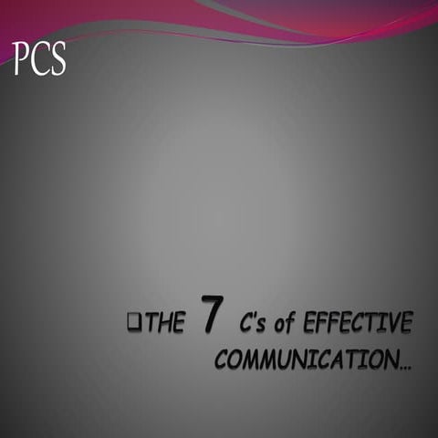 Professional Communication Skills BSC.IT SEM1