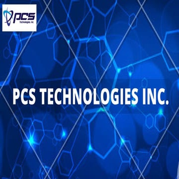 Municipal Wireless Network Design - PCS Technologies Inc.