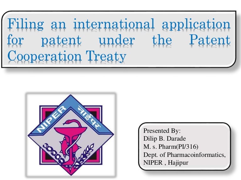 Patent Cooperation Treaty (PCT) drafting