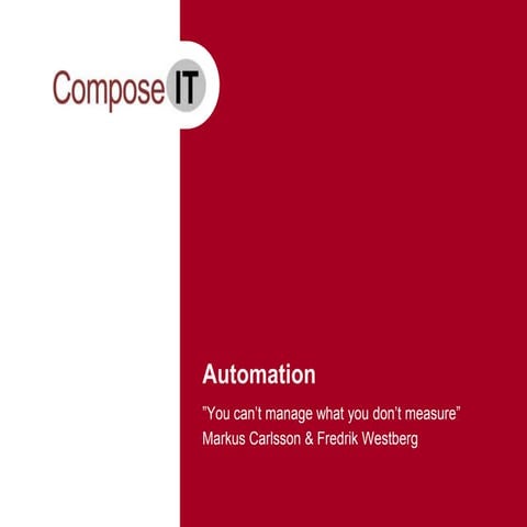 Netcool OMNIbus Customer Case