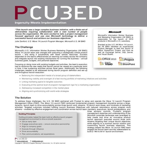 Pcubed.case study.microsoft.wave
