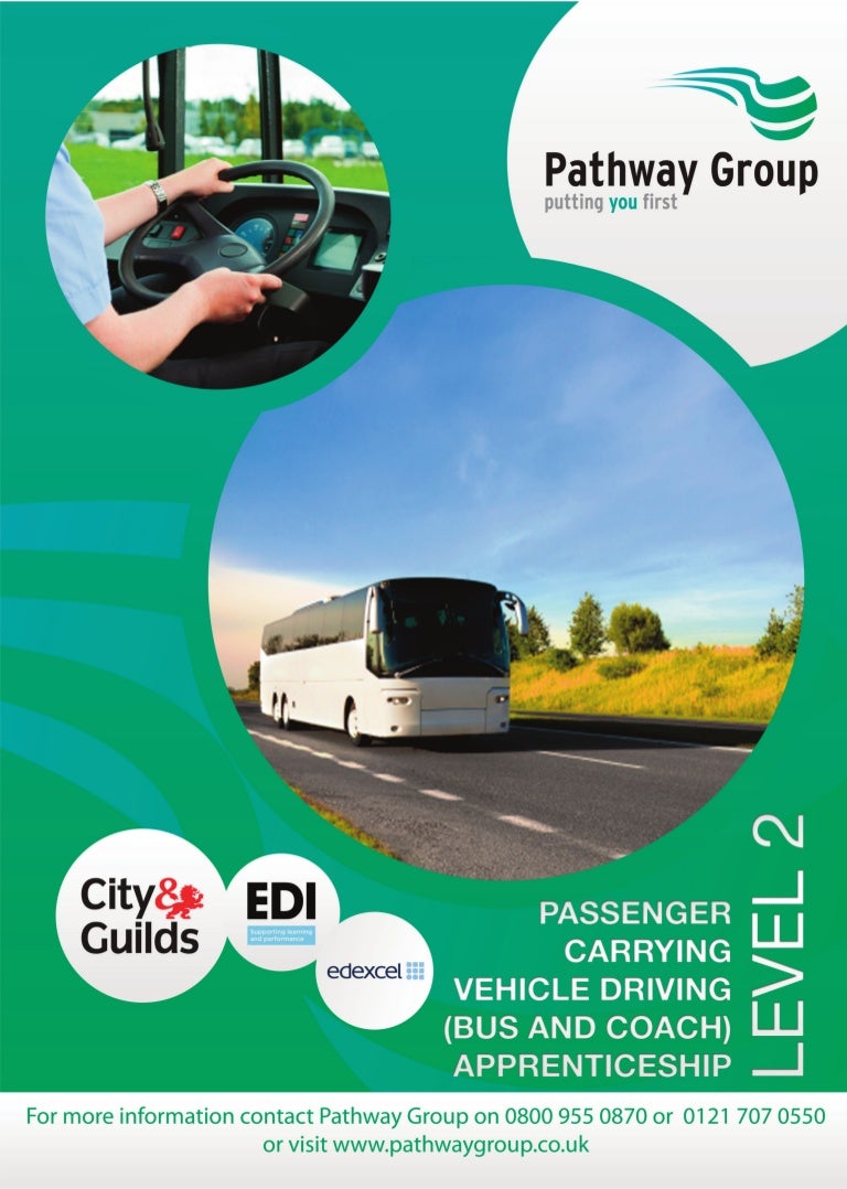 PCV, passenger carrying vehicle apprenticeship