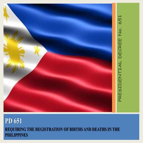 Presidential Decree No. 856 | PPTX