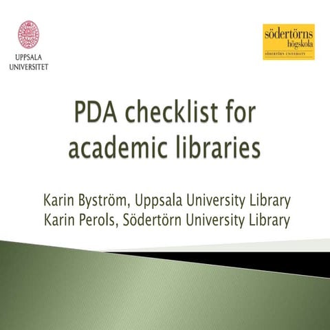 Pda checklist uksg bystrom perols