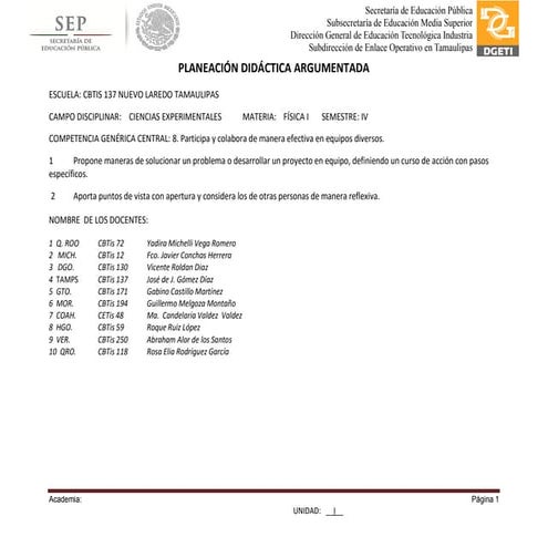Pda física 1 nacional