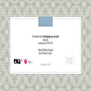 Pédagogie par projets 