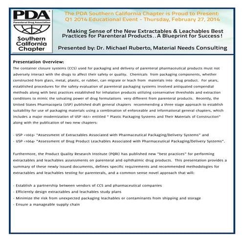 Pda q1 2014 event flyer