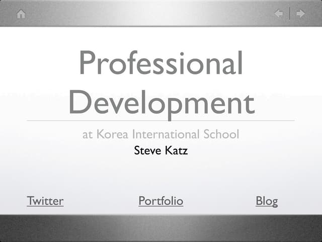 Professional Development at Korea International School