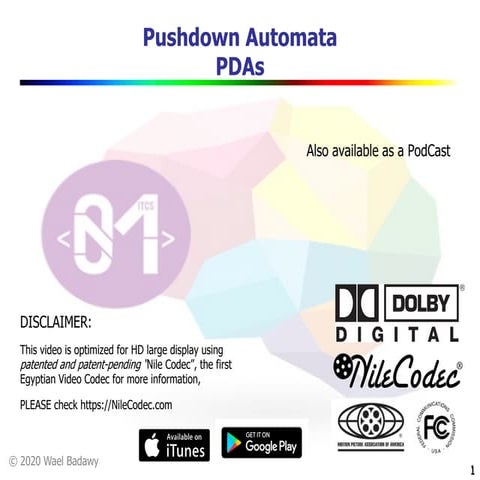 Pushdown Automota 