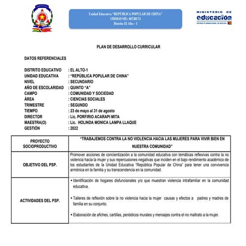 Plan de desarrollo curricular 5to de secundaria .docx