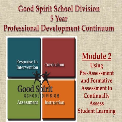 Pd continuum plan goodspiritmodule2 - catch-up module