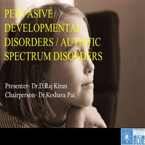 Pervasive Developmental Disorders 