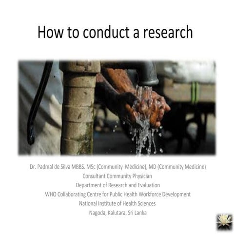 How to Conduct Medical Research