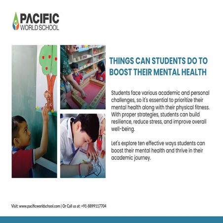 THINGS CAN STUDENTS DO TO BOOST THEIR MENTAL HEALTH