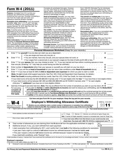 change w 4 form change w 4 form