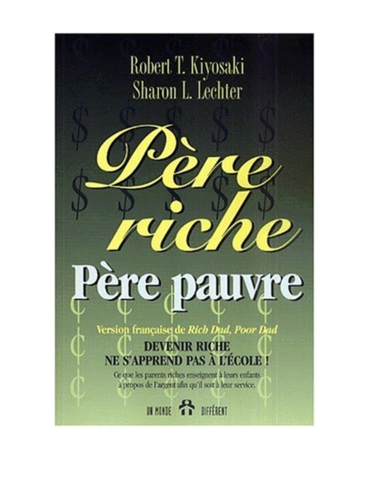 Télécharger Le Livre Père Riche Père Pauvre Audio Gratuit