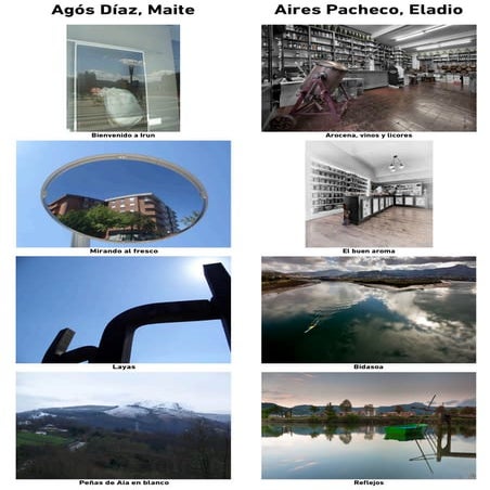 9º CONCURSO DE FOTOGRAFÍA - IRUN, COMERCIO Y CIUDAD