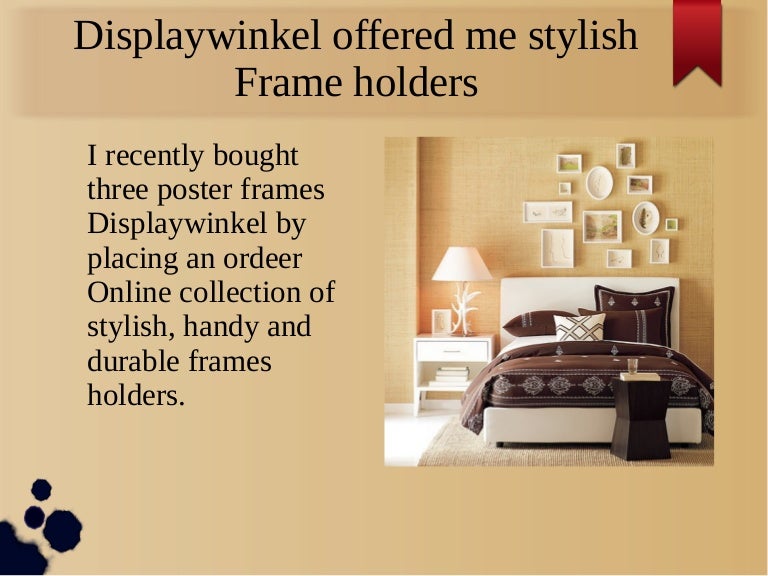 Importance of display frames