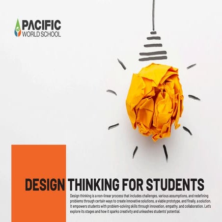 DESIGN THINKING FOR STUDENTS