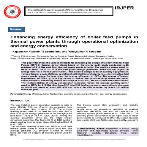 PdfEnhancing energy efficiency of boiler feed pumps in thermal power ...