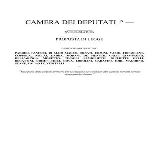 Pdl Pd sulle primarie dei partiti