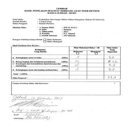 Skill Riset Ilmiah untuk Akademisi Proses Peer Review