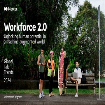Mercer Global Talent Trends 2024 - Human Resources