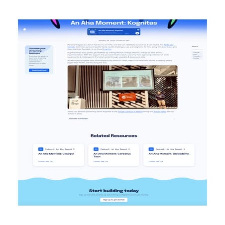 An Aha Moment Kognitas