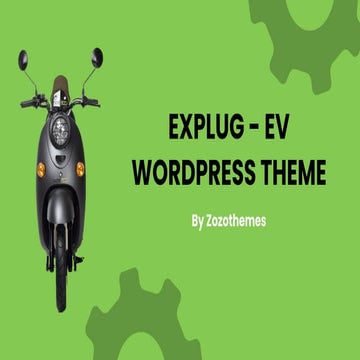 🚗⚡Explug Eelecric Vehicles Elementor WordPress Theme | PDF