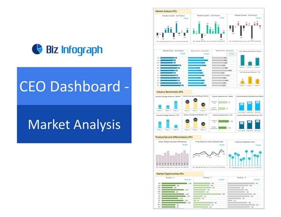 CEO Dashboard - Executive Dashboard Template | PDF
