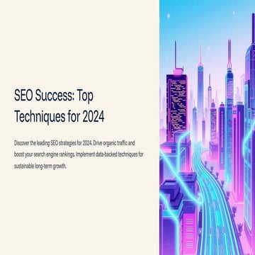 Best SEO Success: Top Techniques for 2024 | PPT