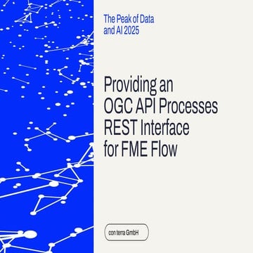 Providing an OGC API Processes REST Interface for FME Flow