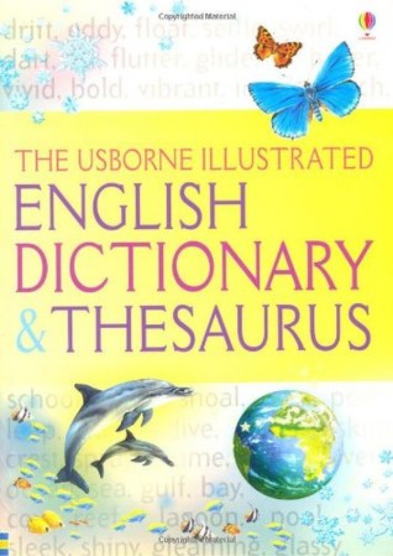 [PDF BOOK] The Usborne Illustrated Dictionary & Thesaurus Full Onine