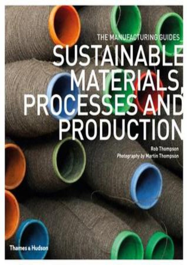 [PDF]Books Sustainable Materials, Processes and Production *Full Onl…