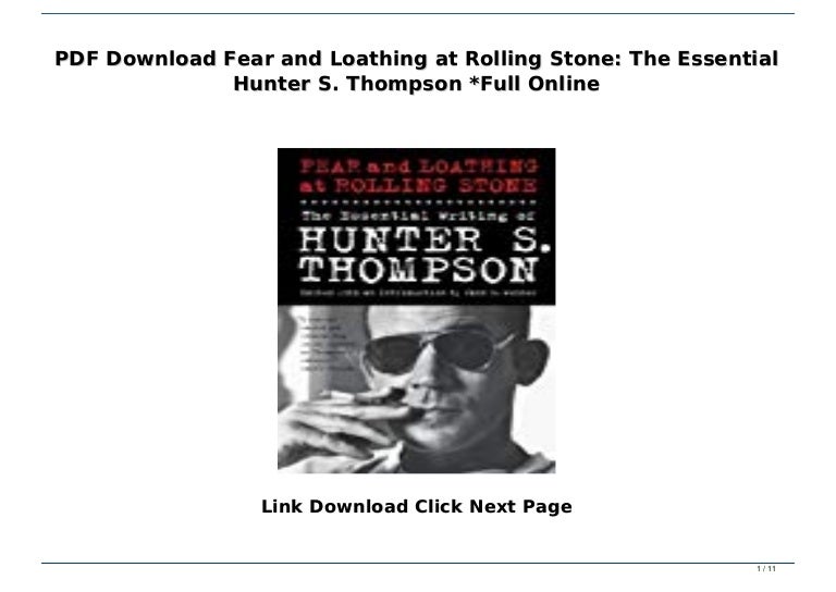 Download Download Hunter S. Thompson Background