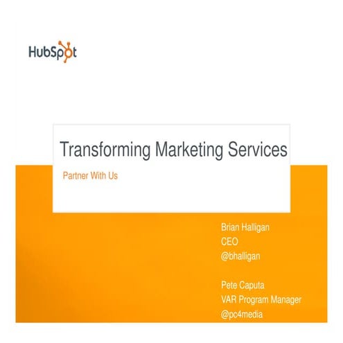 Transforming the Marketing Services Industry
