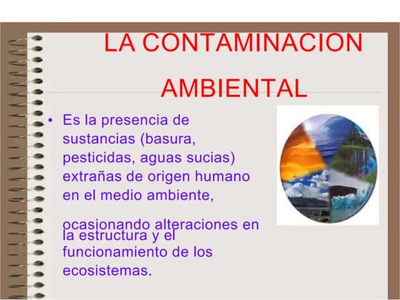 La contaminacion-ambiental | PPT