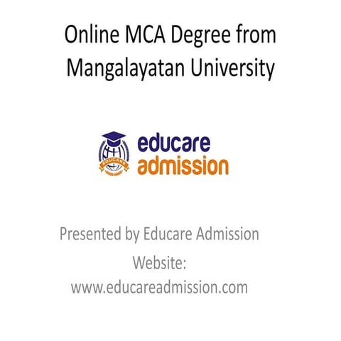 Online MCA Degree – Mangalayatan University | UGC-Approved, Apply Now