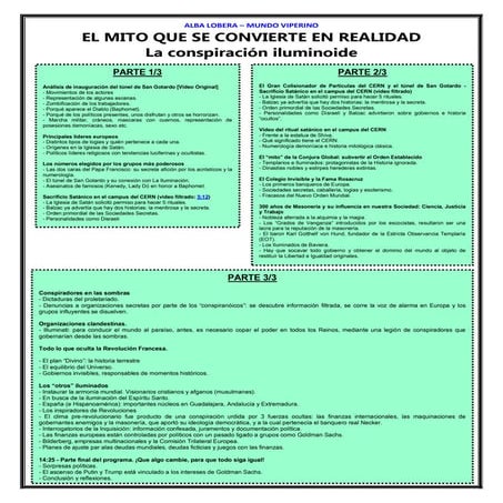 La conspiración iluminoide - San Gotardo