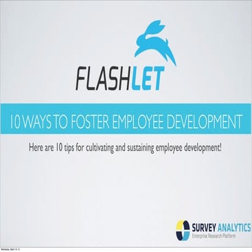 Fostering development and learning | PPTX