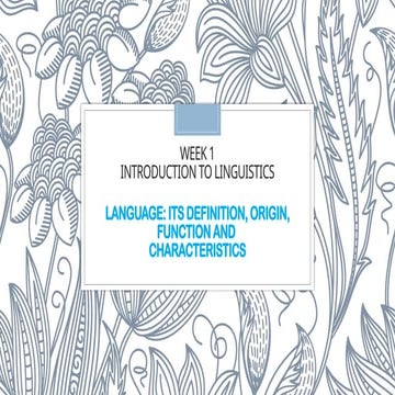 Prosodic features of speech | PPTX