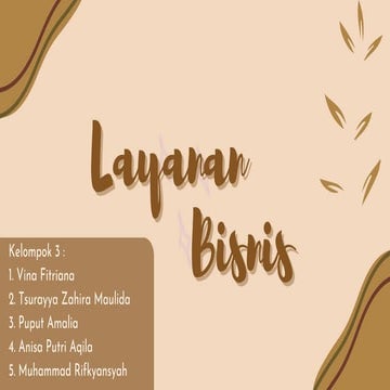 Layanan Bisnis
