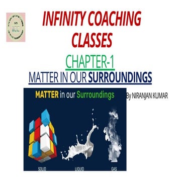 Matter in our surroundings class 9th,ppt,pdf.