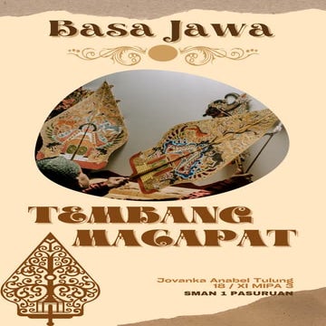 Materi Tembang Macapat | PDF