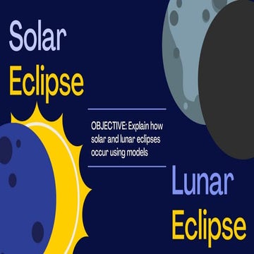Solar and lunar eclipses | PPTX