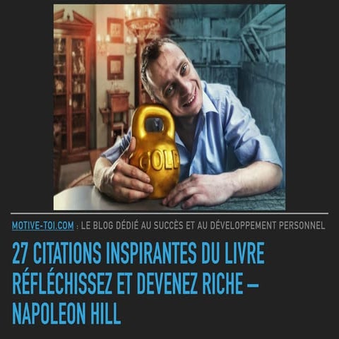 27 citations inspirantes du livre réfléchissez et devenez riche