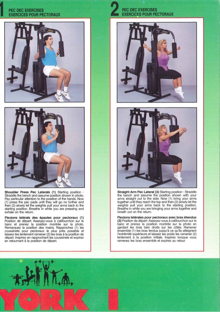 york mega max 3001 gym workout chart chart for exercise in gym